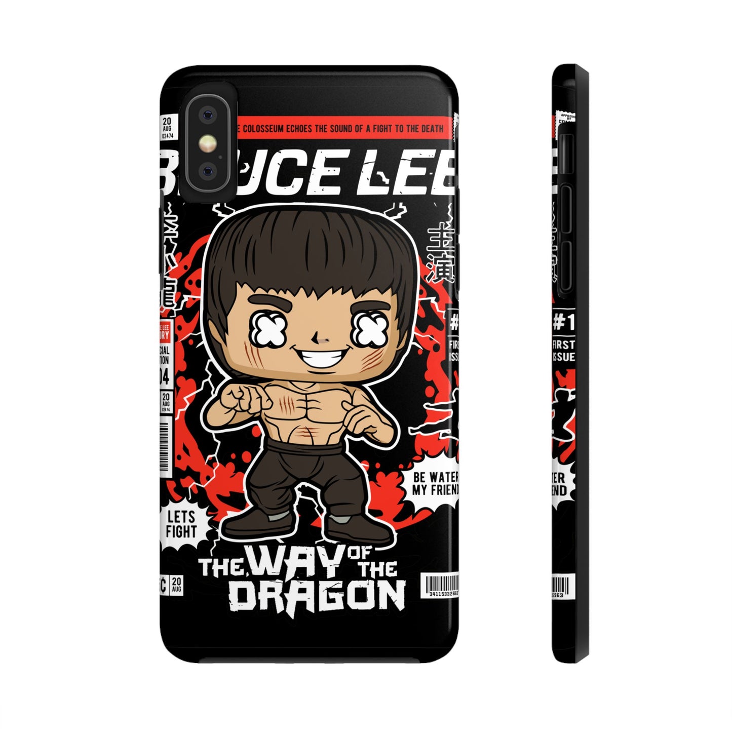 Bruce Lee Tough Phone Case - Way of the Dragon Design