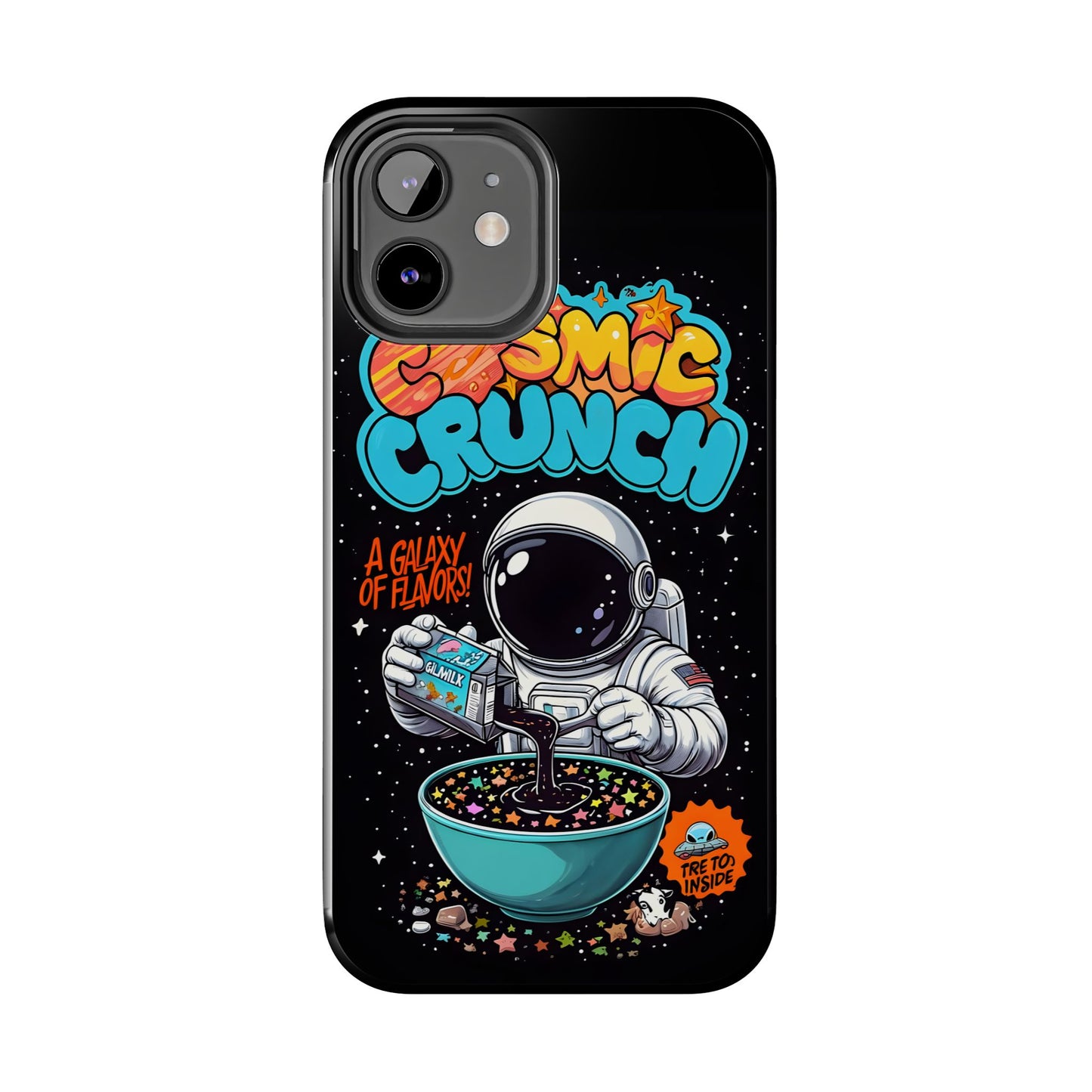 Cosmic Crunch Tough Phone Case - Galactic Vibes for Space Lovers