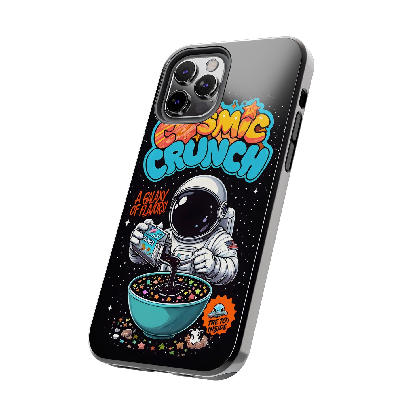 Cosmic Crunch Tough Phone Case - Galactic Vibes for Space Lovers