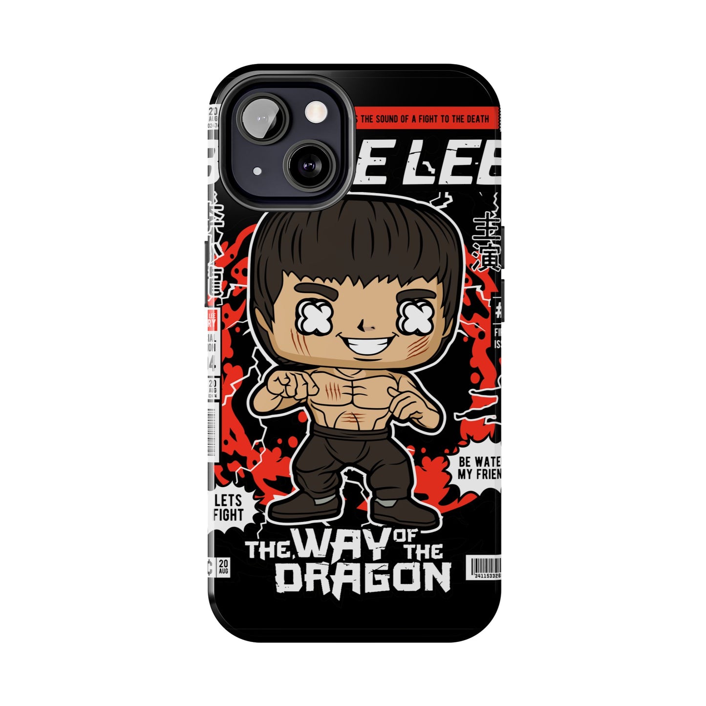 Bruce Lee Tough Phone Case - Way of the Dragon Design