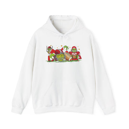Grinch-Inspired  Hoodie, Cozy Winter Sweatshirt, Funny Holiday Apparel, Perfect for Christmas, Gift for Friends & Family