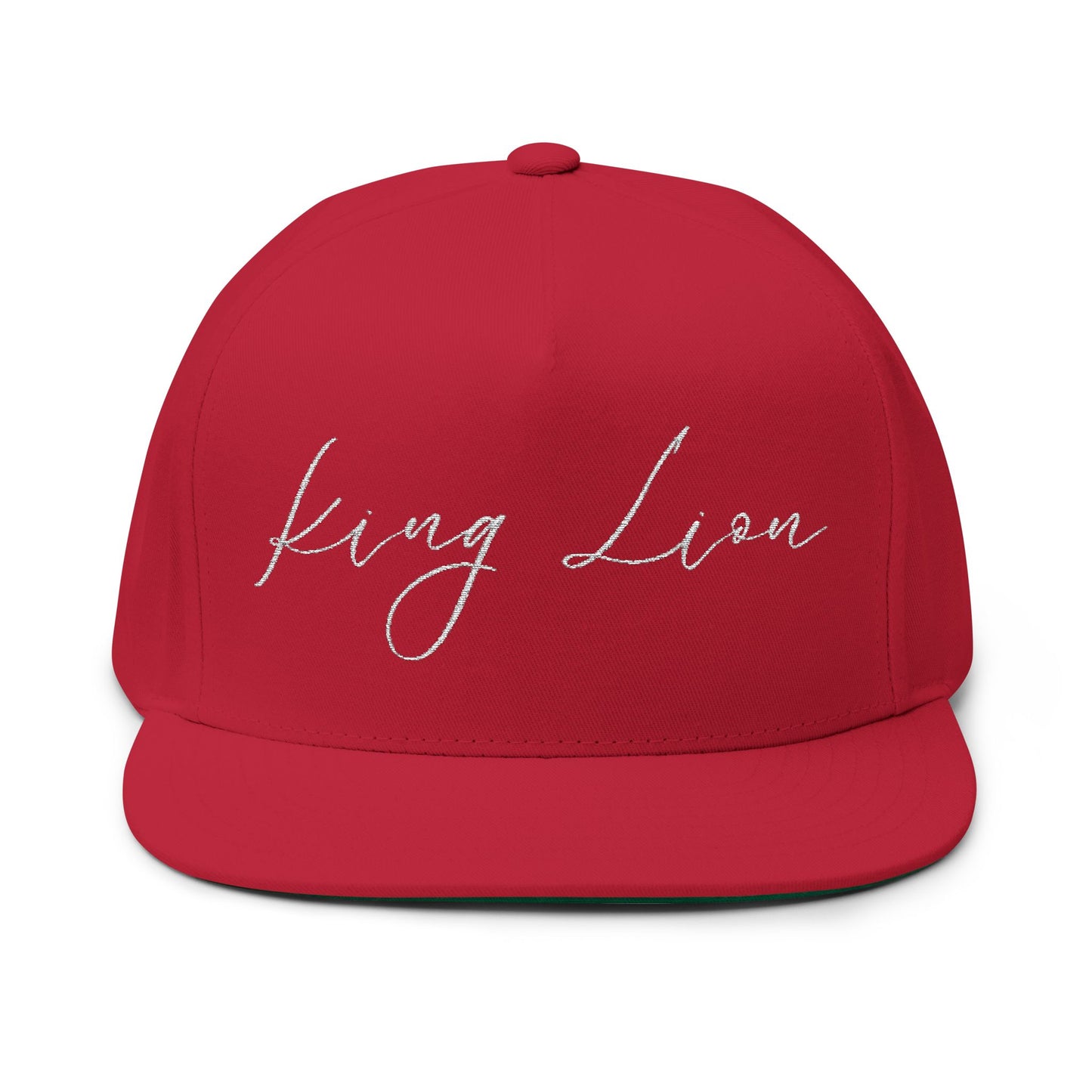 Flat Bill Cap (Embroidery)