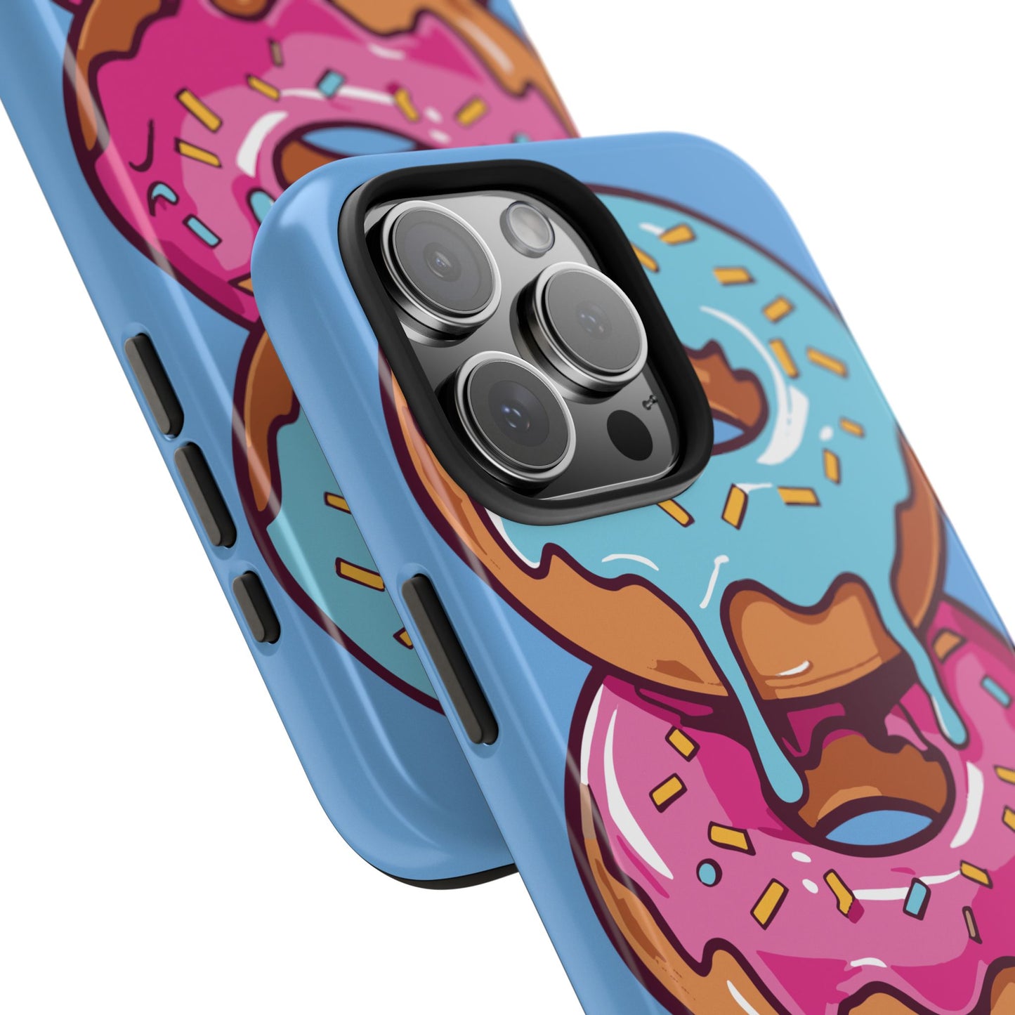 Whimsical Donut Tough Phone Case - Fun & Colorful Protection