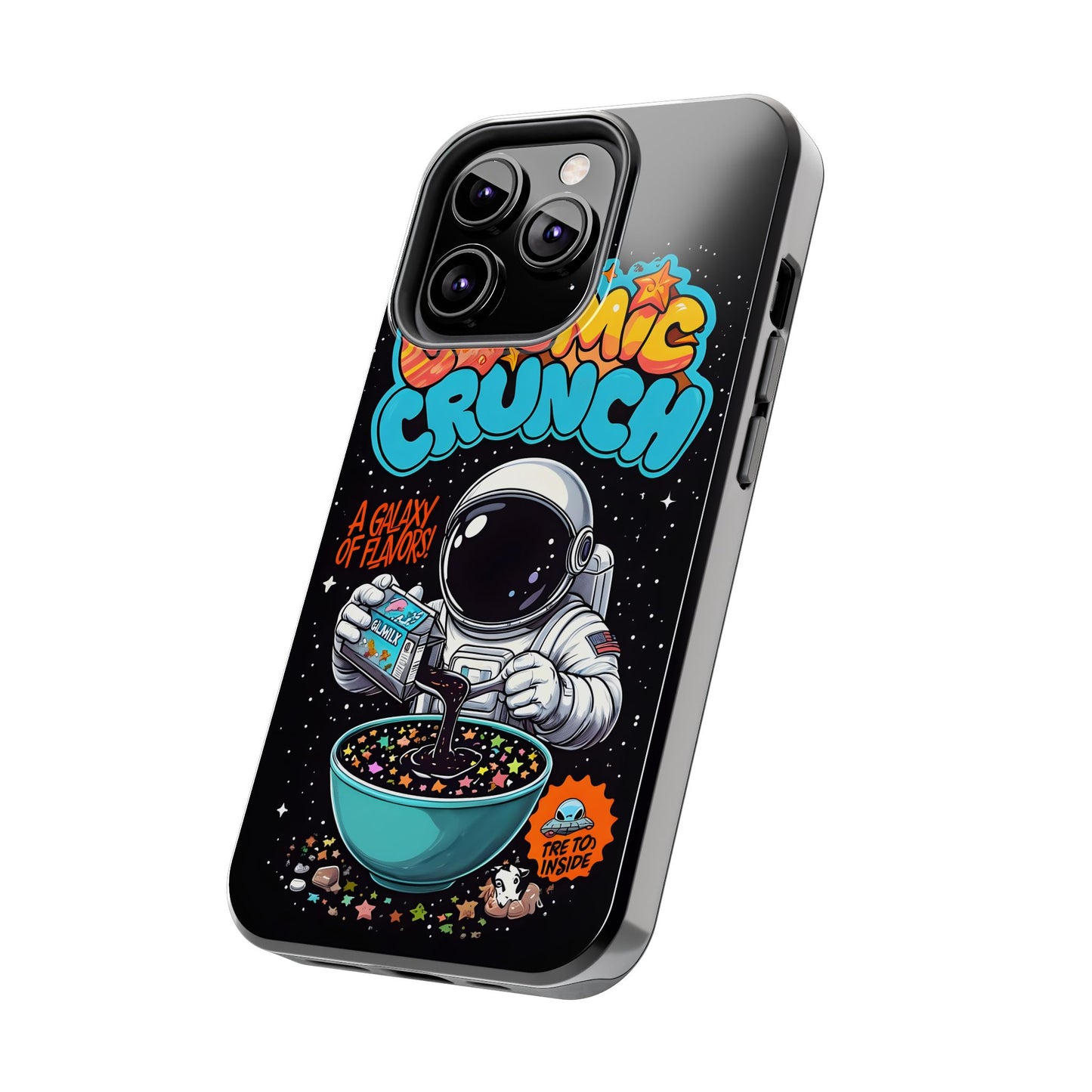 Cosmic Crunch Tough Phone Case - Galactic Vibes for Space Lovers