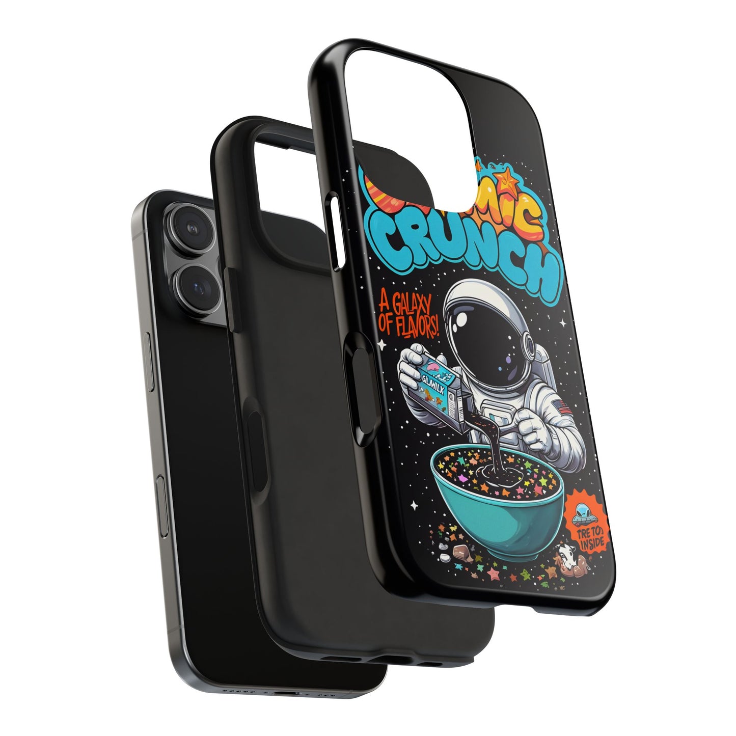 Cosmic Crunch Tough Phone Case - Galactic Vibes for Space Lovers