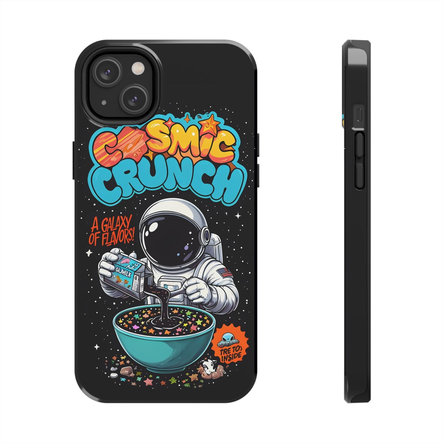 Cosmic Crunch Tough Phone Case - Galactic Vibes for Space Lovers