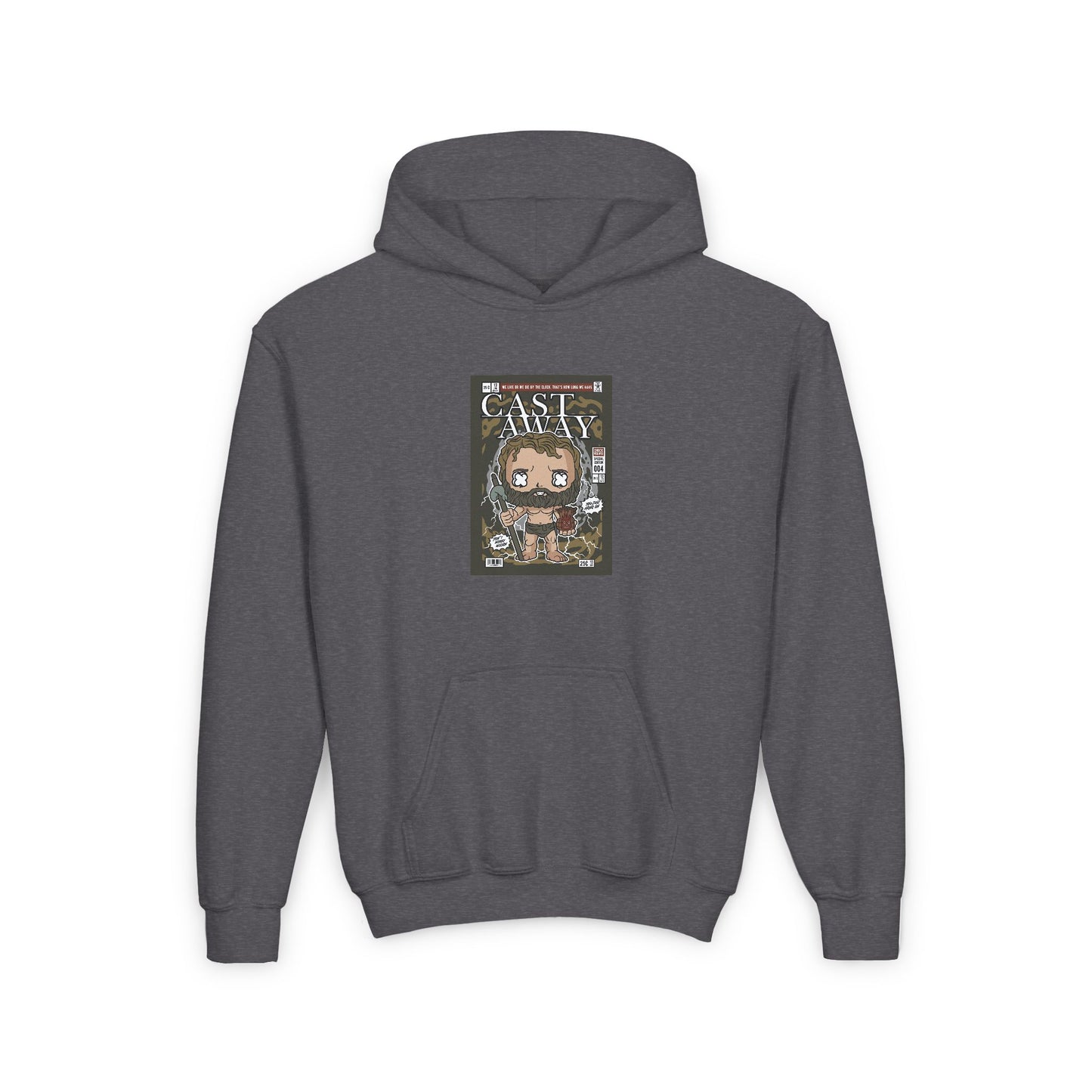 Cast Away Youth Hoodie - Adventure Inspired Sweatshirt for Kids