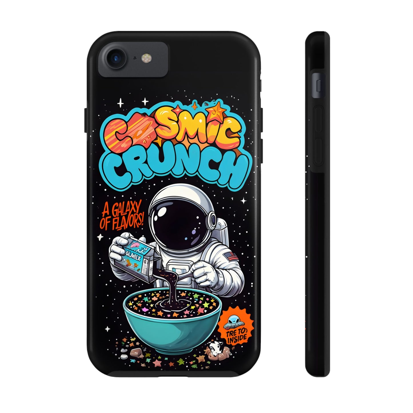 Cosmic Crunch Tough Phone Case - Galactic Vibes for Space Lovers