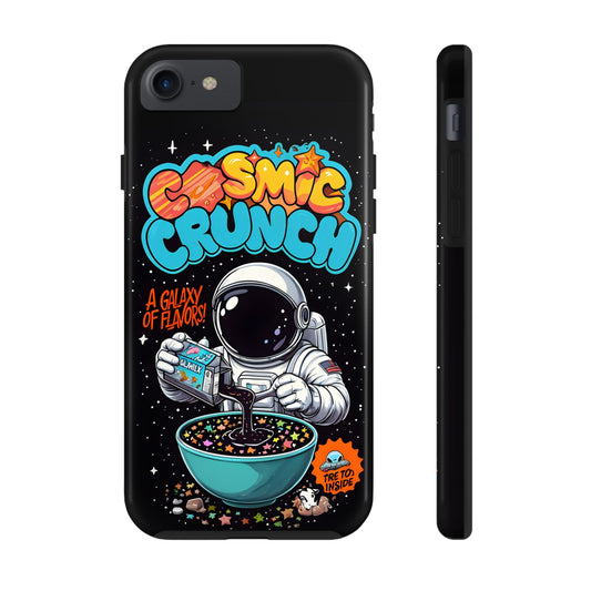 Cosmic Crunch Tough Phone Case - Galactic Vibes for Space Lovers