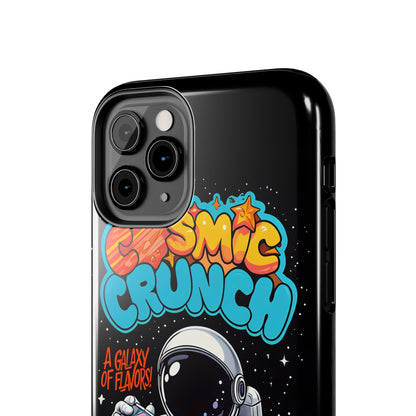 Cosmic Crunch Tough Phone Case - Galactic Vibes for Space Lovers