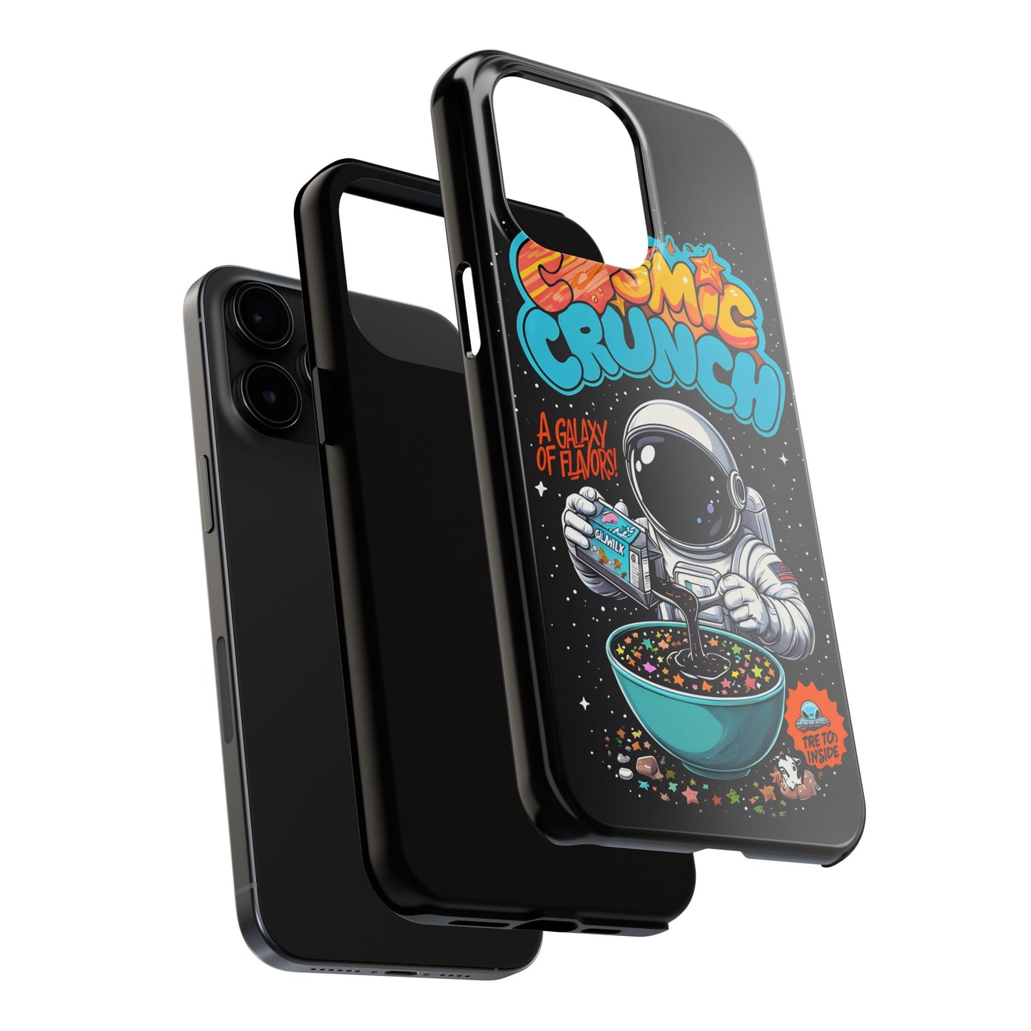Cosmic Crunch Tough Phone Case - Galactic Vibes for Space Lovers