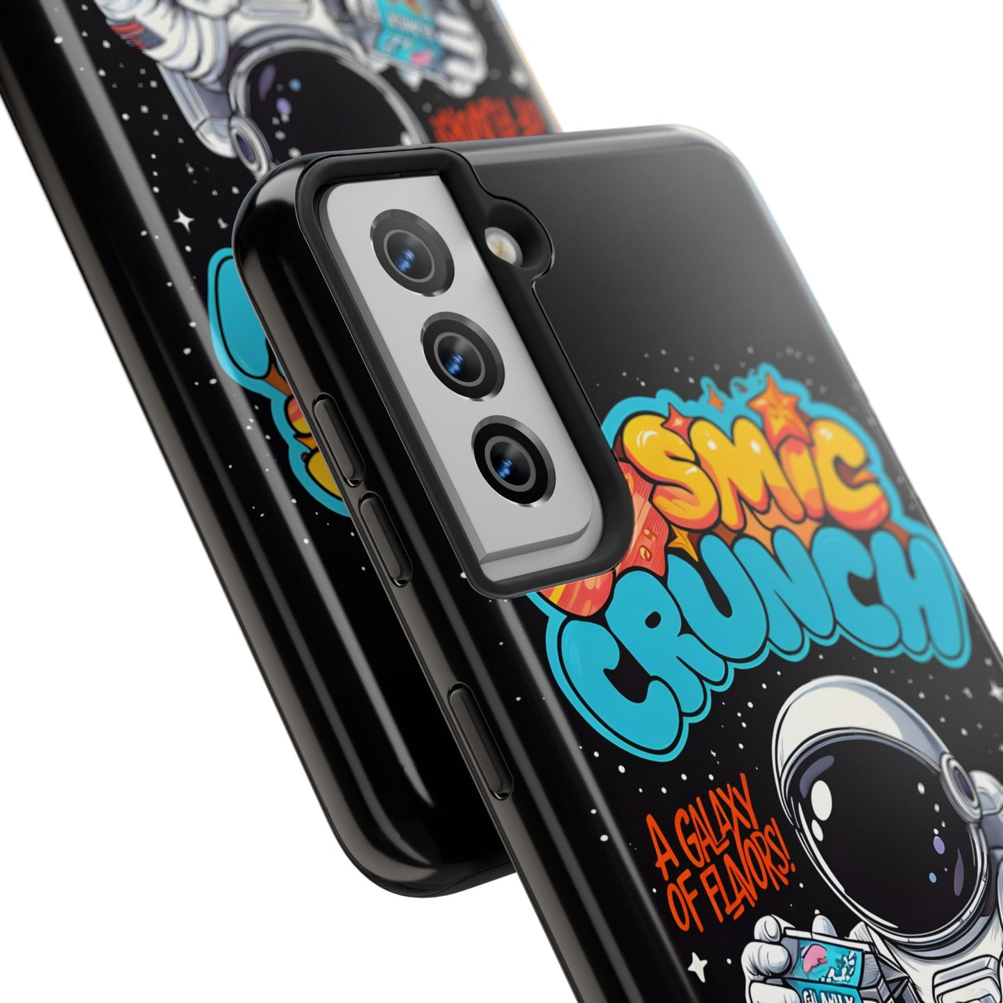 Cosmic Crunch Tough Phone Case - Galactic Vibes for Space Lovers