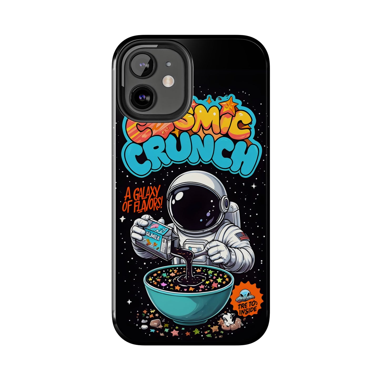Cosmic Crunch Tough Phone Case - Galactic Vibes for Space Lovers