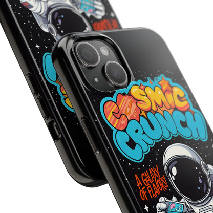 Cosmic Crunch Tough Phone Case - Galactic Vibes for Space Lovers