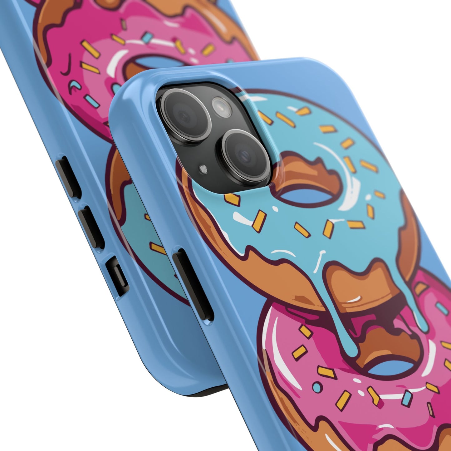 Whimsical Donut Tough Phone Case - Fun & Colorful Protection