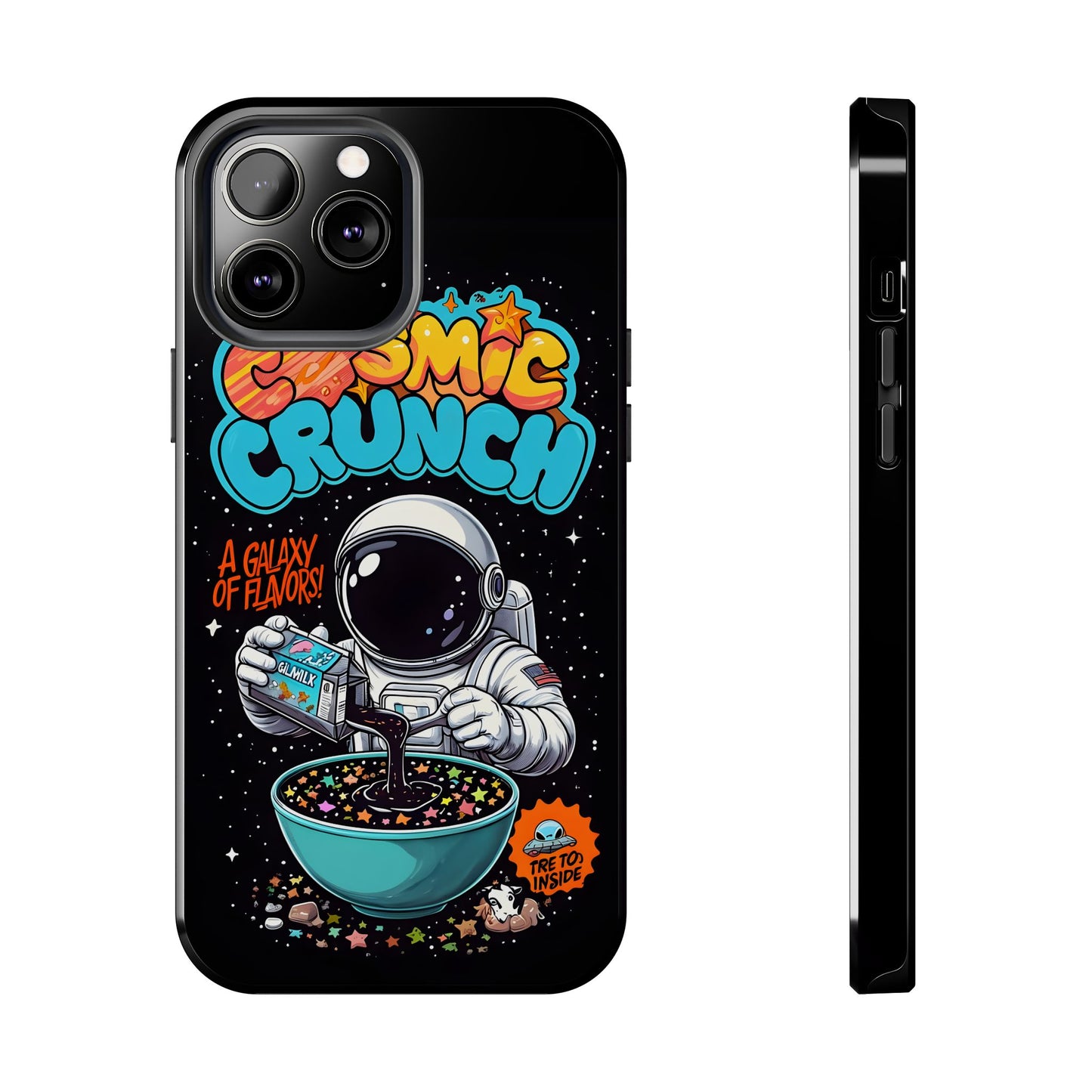 Cosmic Crunch Tough Phone Case - Galactic Vibes for Space Lovers