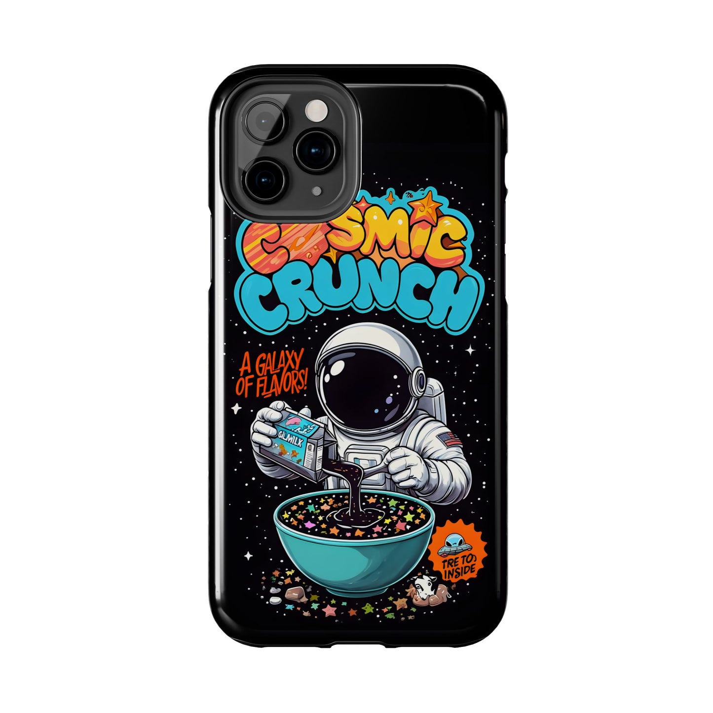 Cosmic Crunch Tough Phone Case - Galactic Vibes for Space Lovers