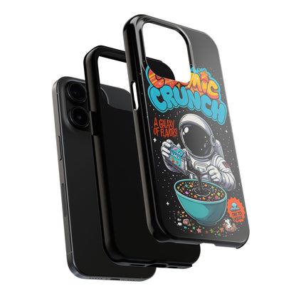 Cosmic Crunch Tough Phone Case - Galactic Vibes for Space Lovers