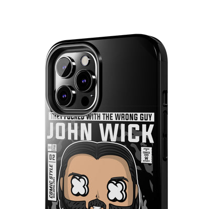 John Wick Tough Phone Case - Don't Set Him Off - Perfect for Action Movie Fans