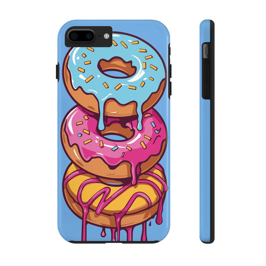 Whimsical Donut Tough Phone Case - Fun & Colorful Protection