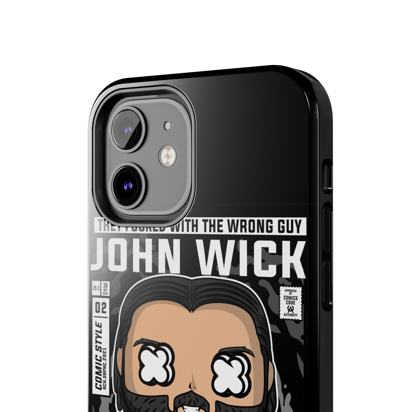 John Wick Tough Phone Case - Don't Set Him Off - Perfect for Action Movie Fans