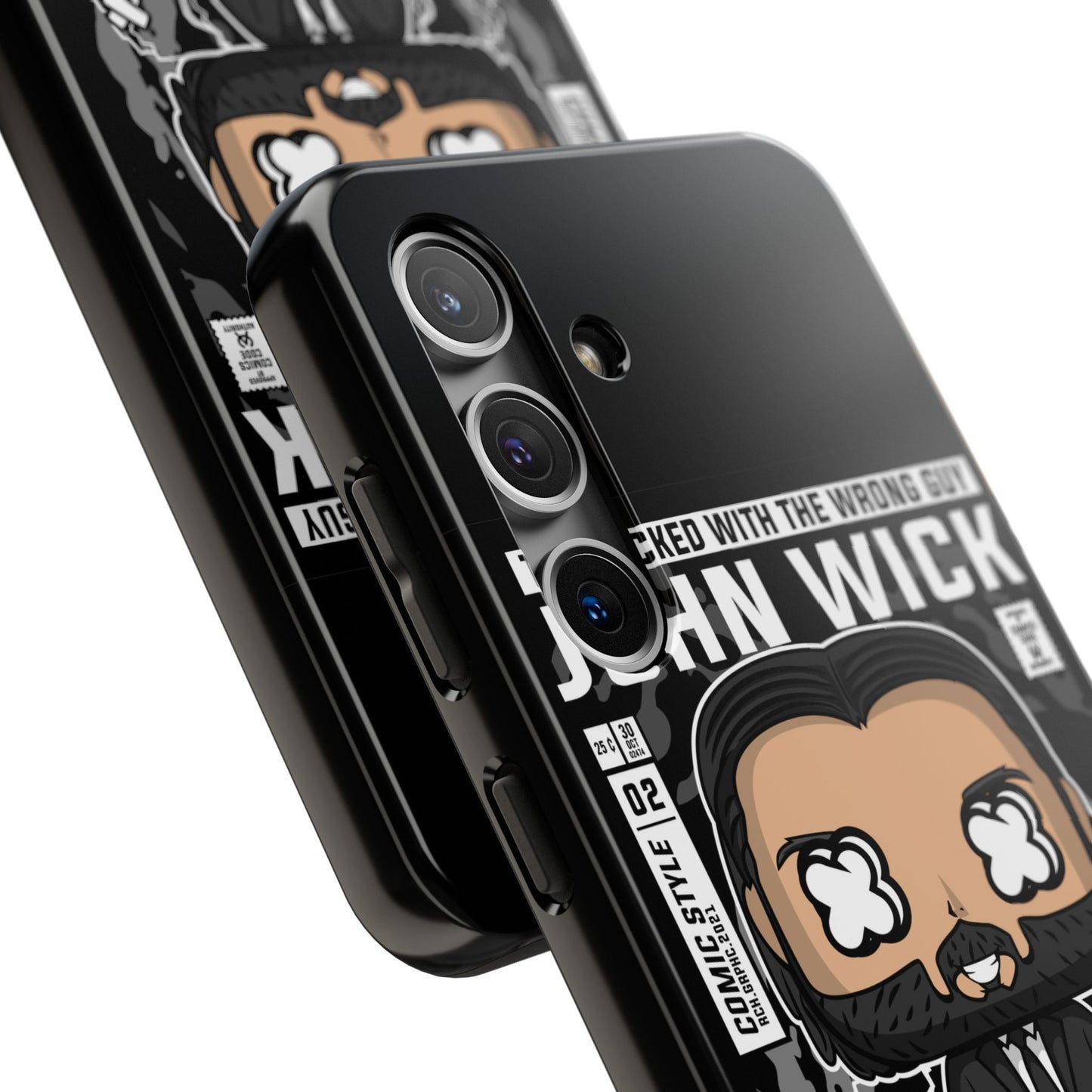 John Wick Tough Phone Case - Don't Set Him Off - Perfect for Action Movie Fans