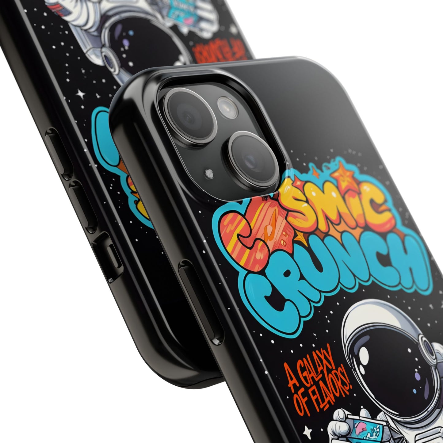 Cosmic Crunch Tough Phone Case - Galactic Vibes for Space Lovers
