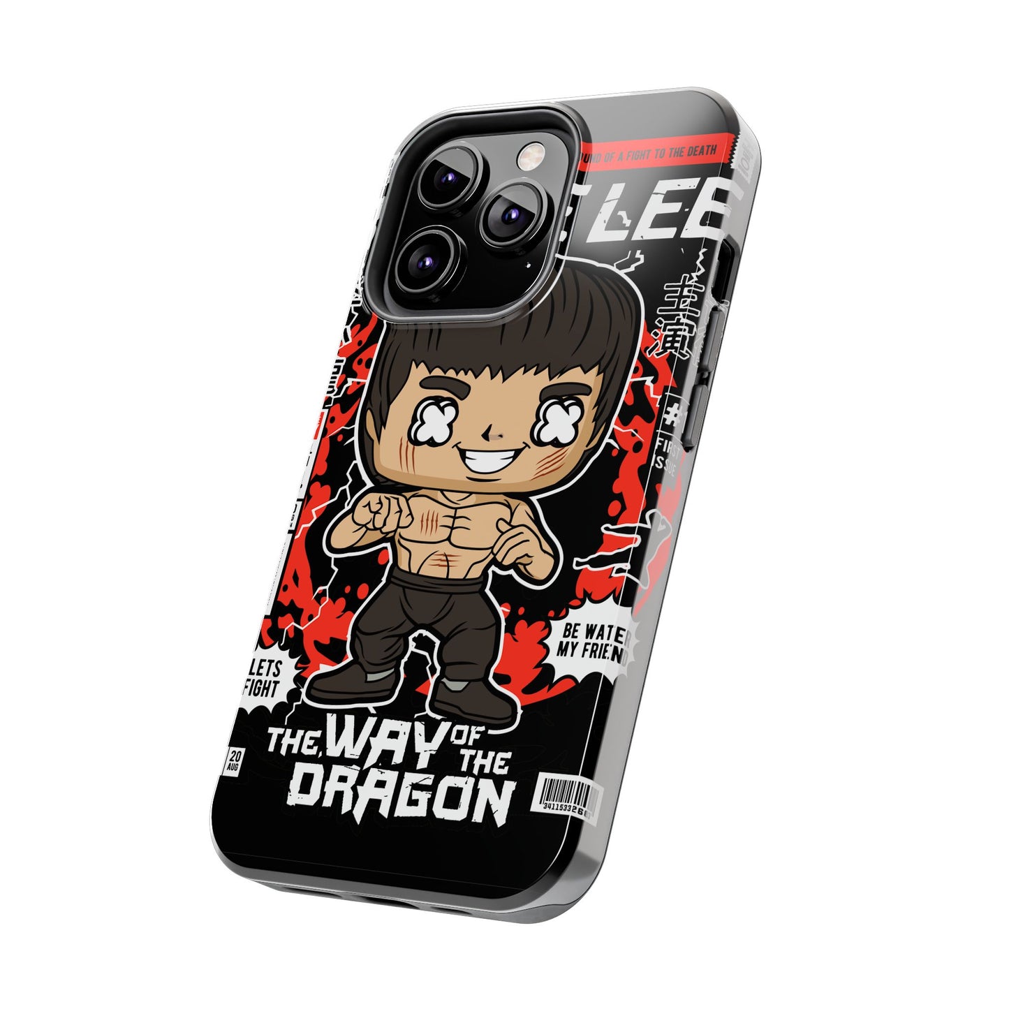 Bruce Lee Tough Phone Case - Way of the Dragon Design
