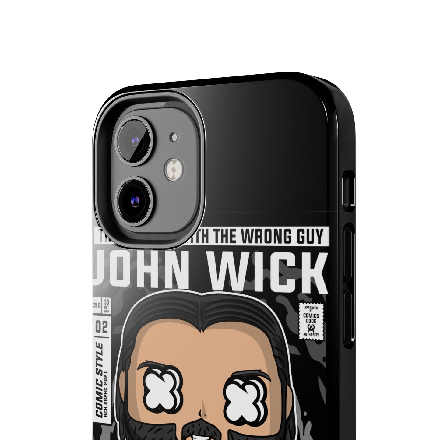 John Wick Tough Phone Case - Don't Set Him Off - Perfect for Action Movie Fans