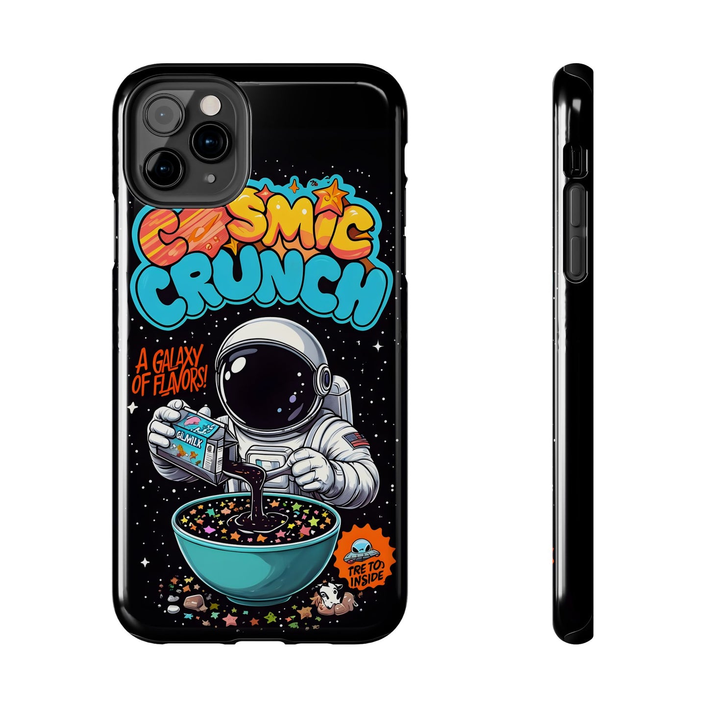 Cosmic Crunch Tough Phone Case - Galactic Vibes for Space Lovers