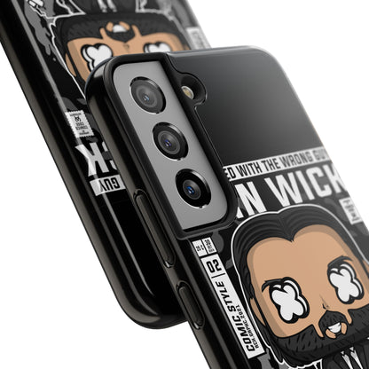 John Wick Tough Phone Case - Don't Set Him Off - Perfect for Action Movie Fans