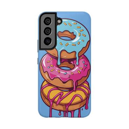 Whimsical Donut Tough Phone Case - Fun & Colorful Protection