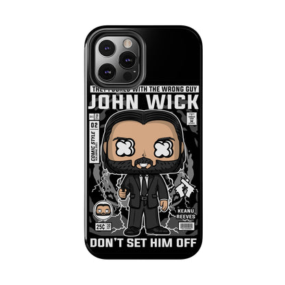 John Wick Tough Phone Case - Don't Set Him Off - Perfect for Action Movie Fans