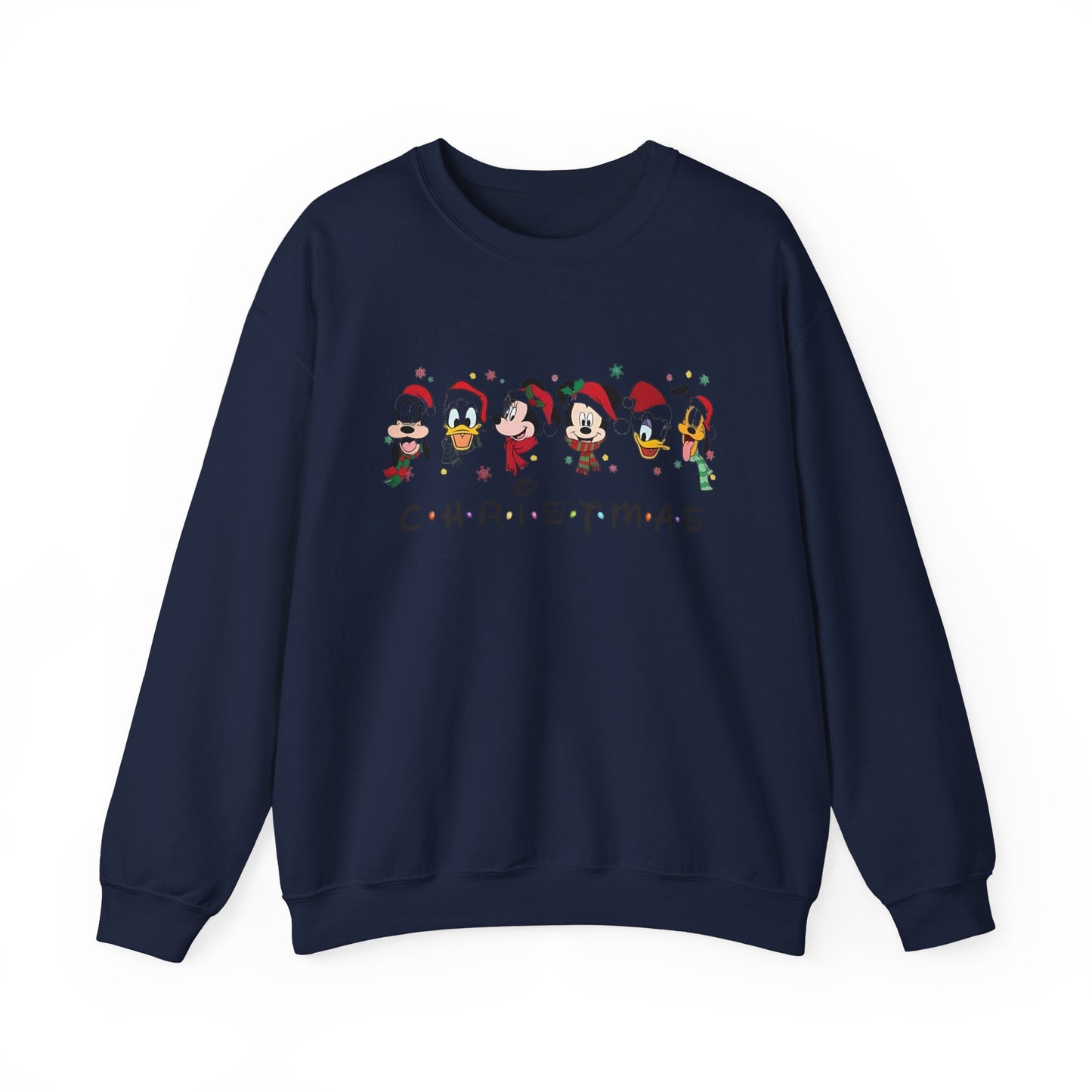 Christmas Character Crewneck Sweatshirt, Holiday Apparel, Sweatshirt, Gift for Him or Her, Winter Fashion