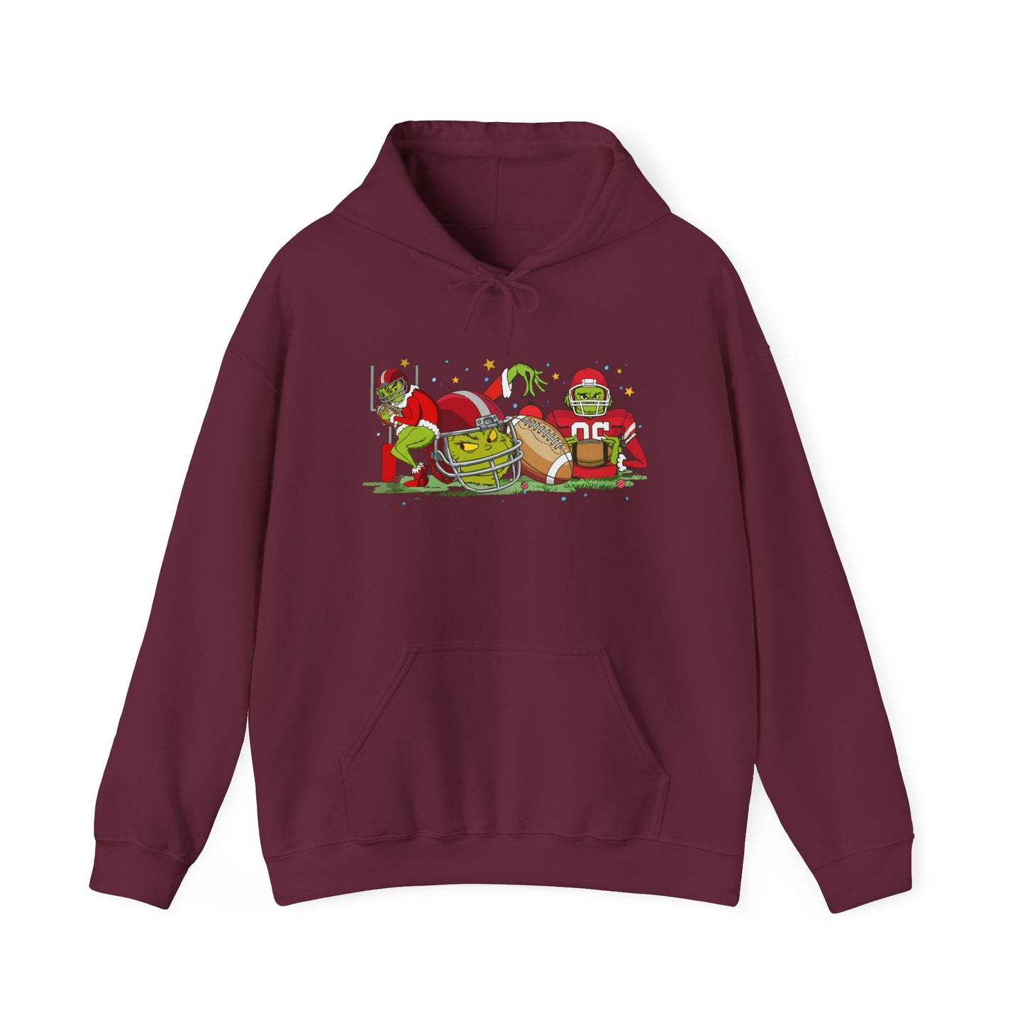 Grinch-Inspired  Hoodie, Cozy Winter Sweatshirt, Funny Holiday Apparel, Perfect for Christmas, Gift for Friends & Family