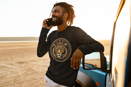 Men's king lion Long Sleeve T-shirt 2024